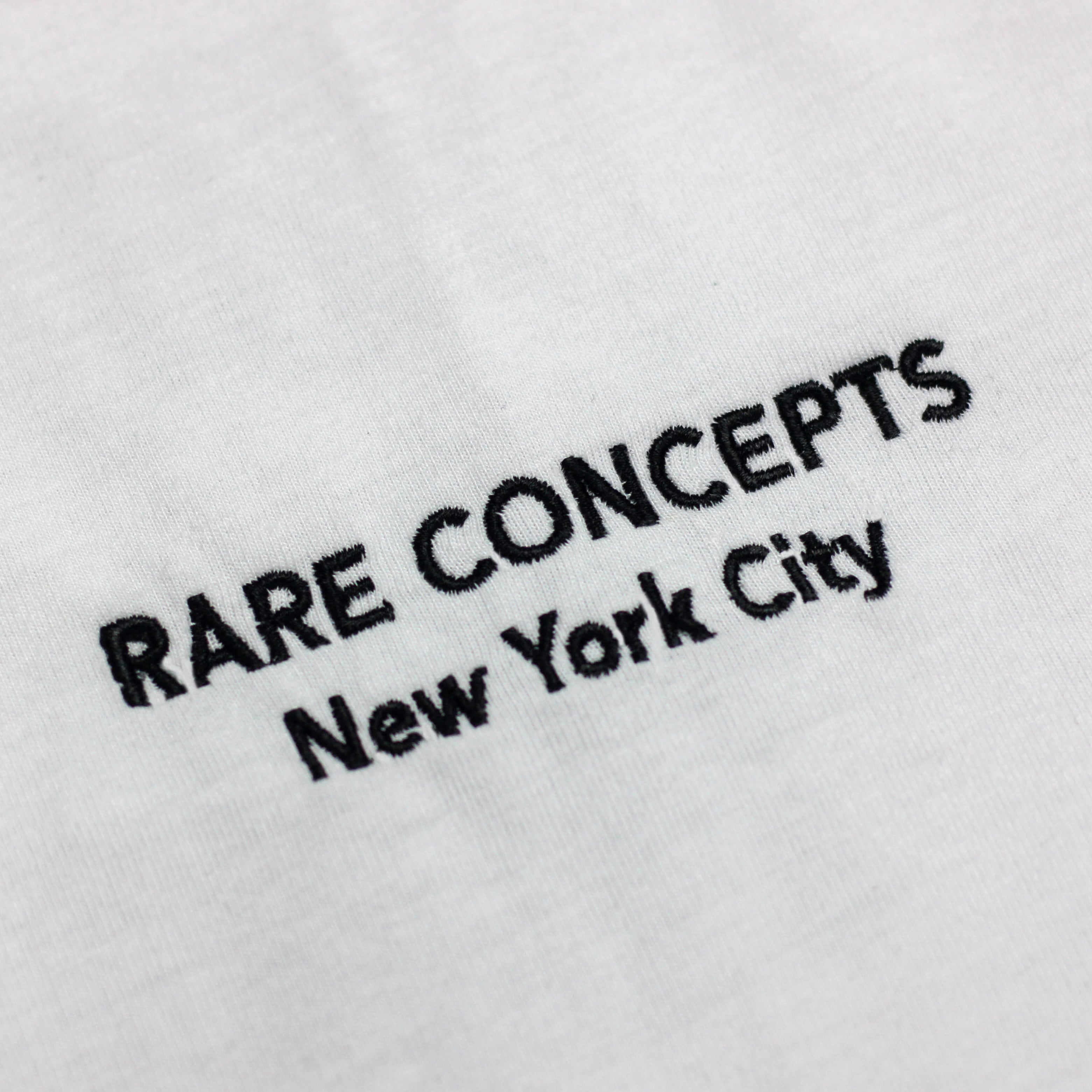 Heavyweight 'Artisan' Rhinestone Tee - White (Oversized)