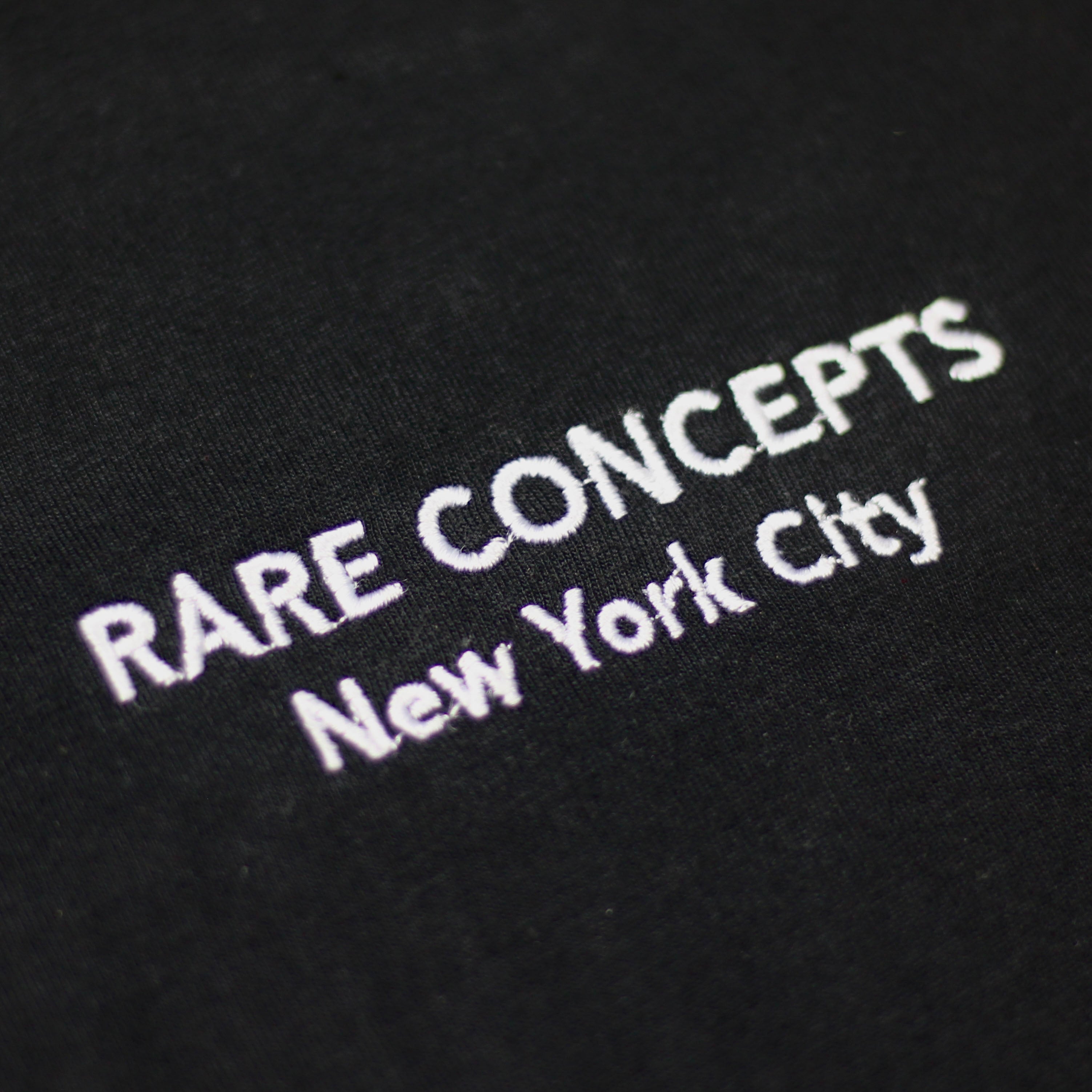 Heavyweight 'Artisan' Rhinestone Tee - Black (Oversized)