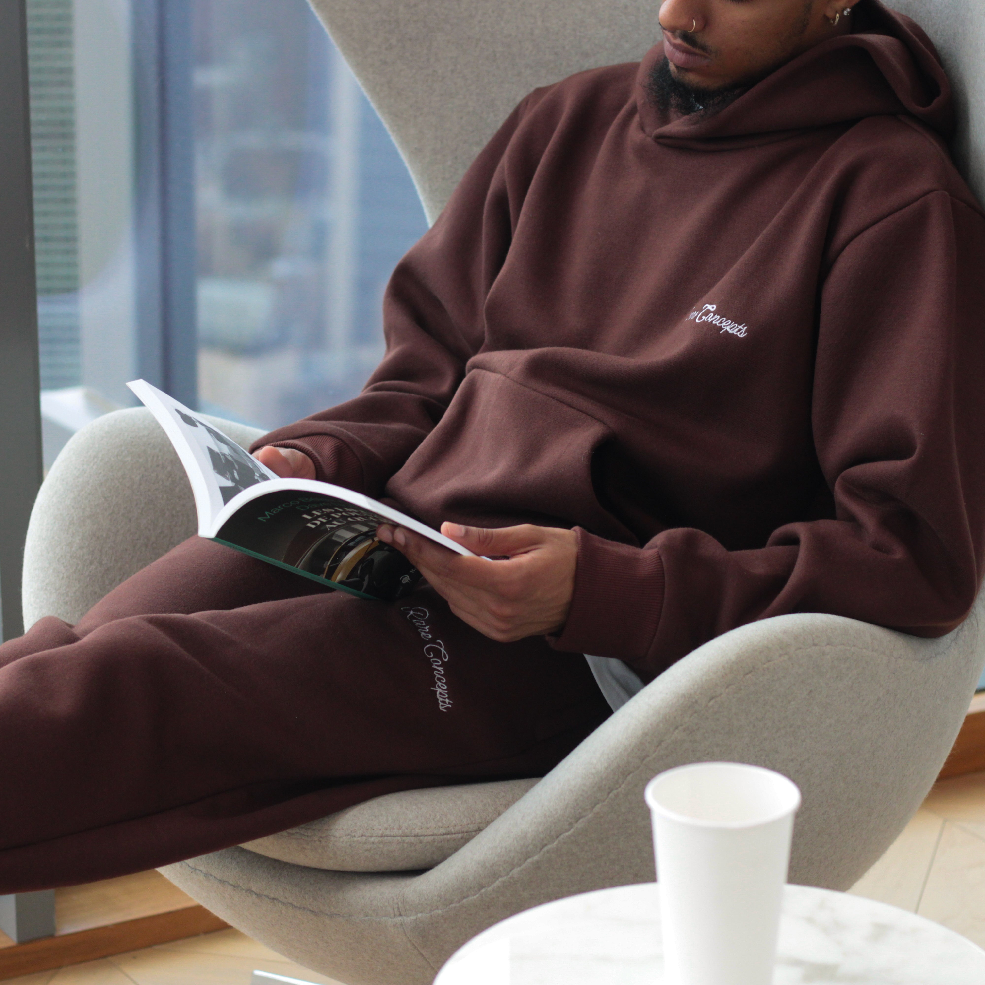 Engineered Comfort 'Laureate' Hoodie - Mocha