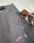 Cool Gray "Sheet Metal" Heavy Denim Shorts V2 (Intro Pricing; will increase)
