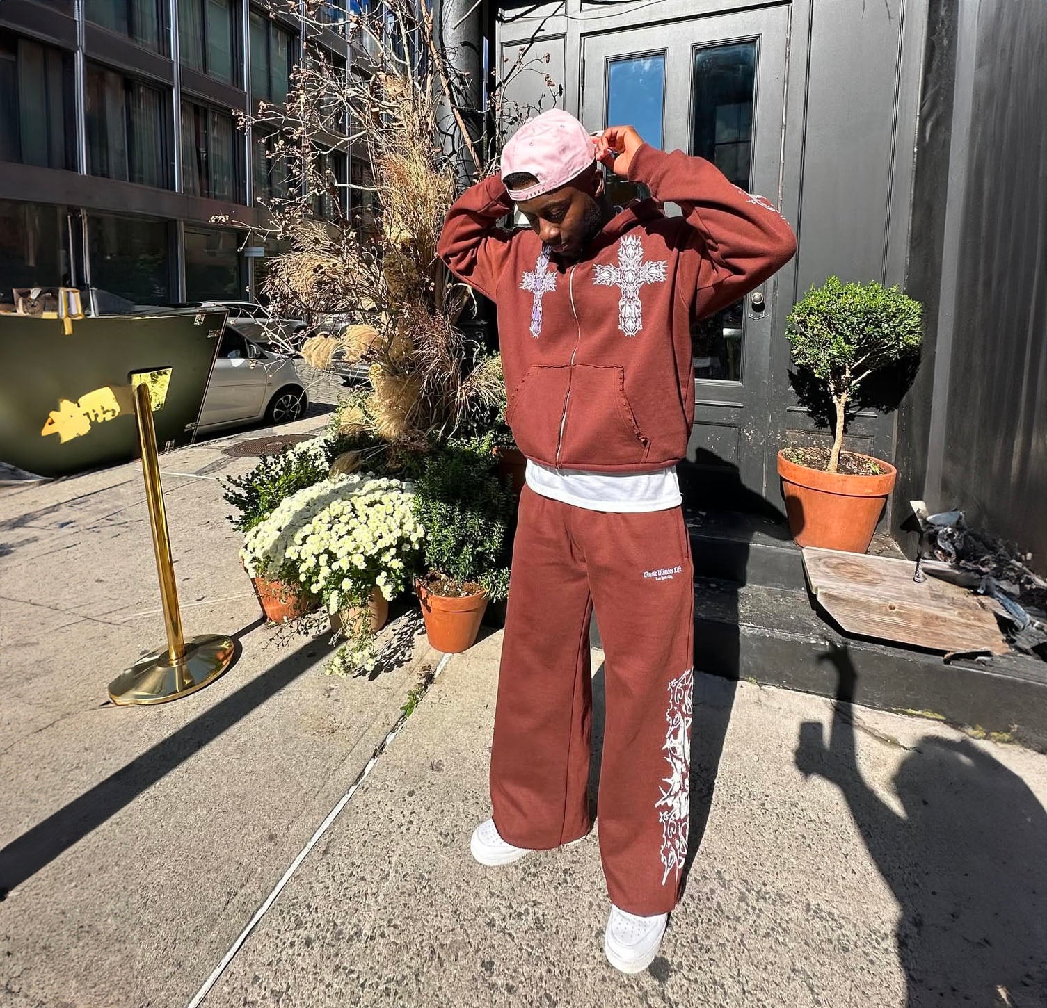 Cloud Comfort™ "Rockstar" Sweatpants (Cactus Brown) - Pre-order