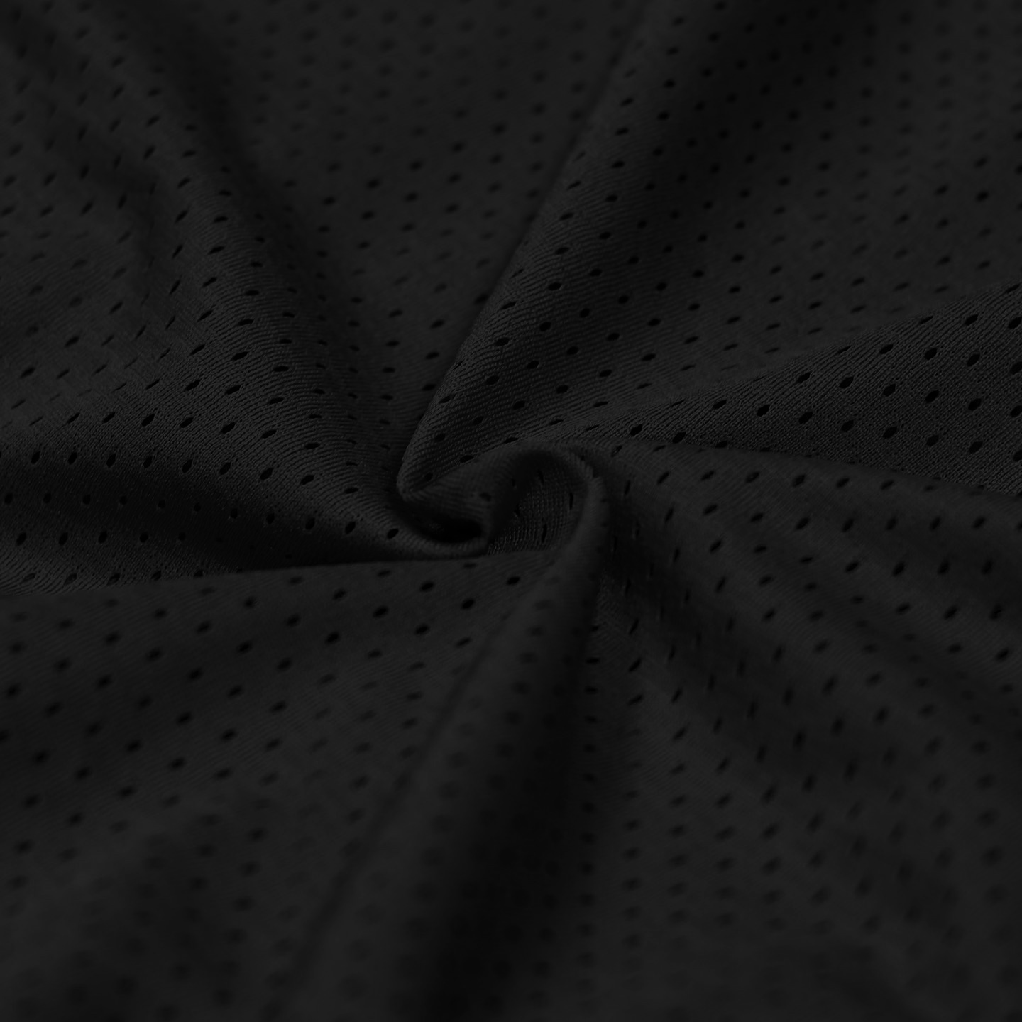 Midweight 'City' Mesh Shorts - 'Ash' Black