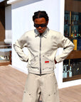 Tan "Sheet Metal"  Heavy Canvas Jacket V2