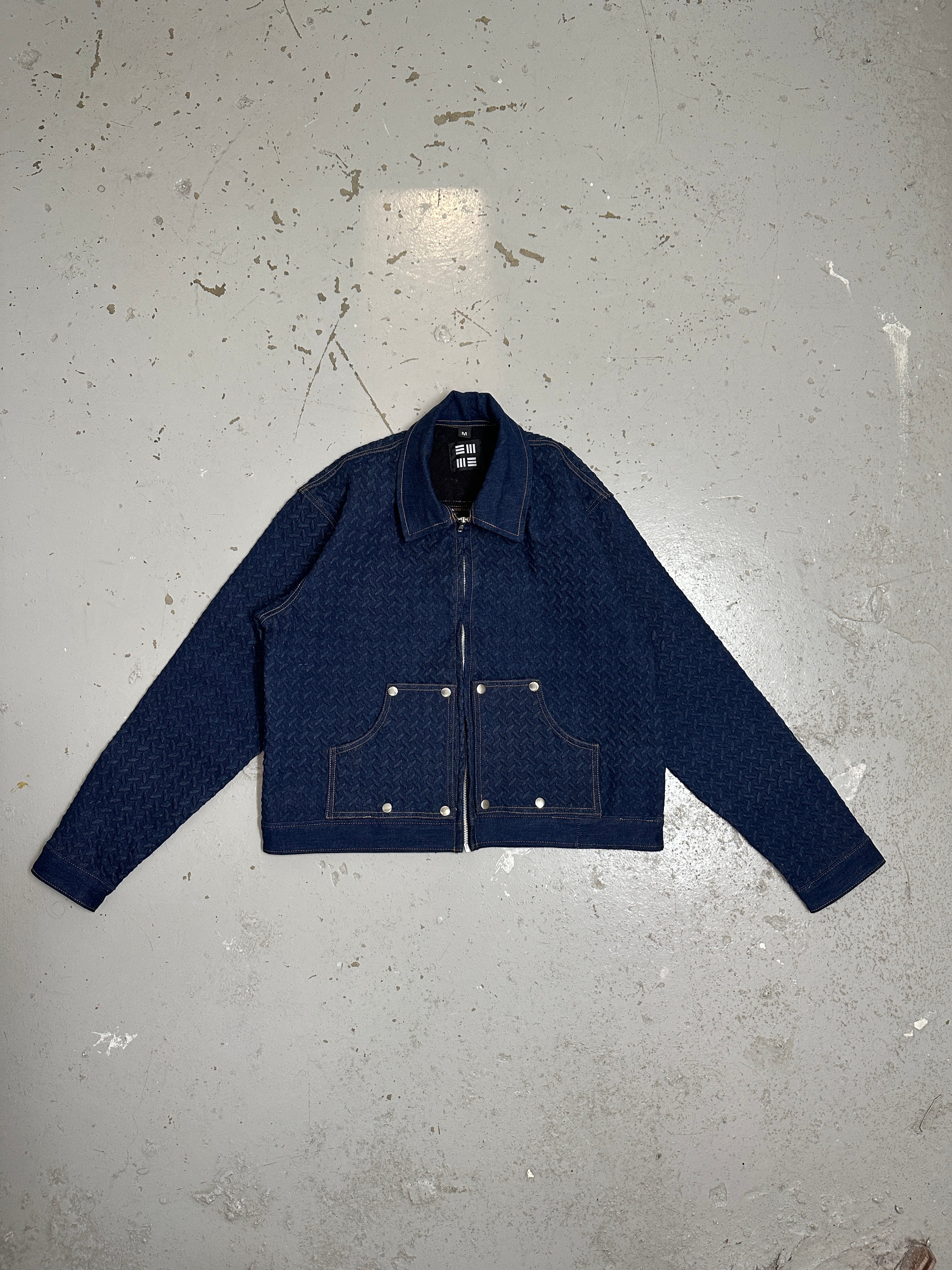 Indigo "Sheet Metal" Japanese Selvedge Denim Jacket V2