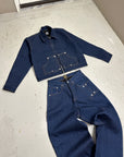 Indigo "Sheet Metal" Japanese Selvedge Denim Jacket V2