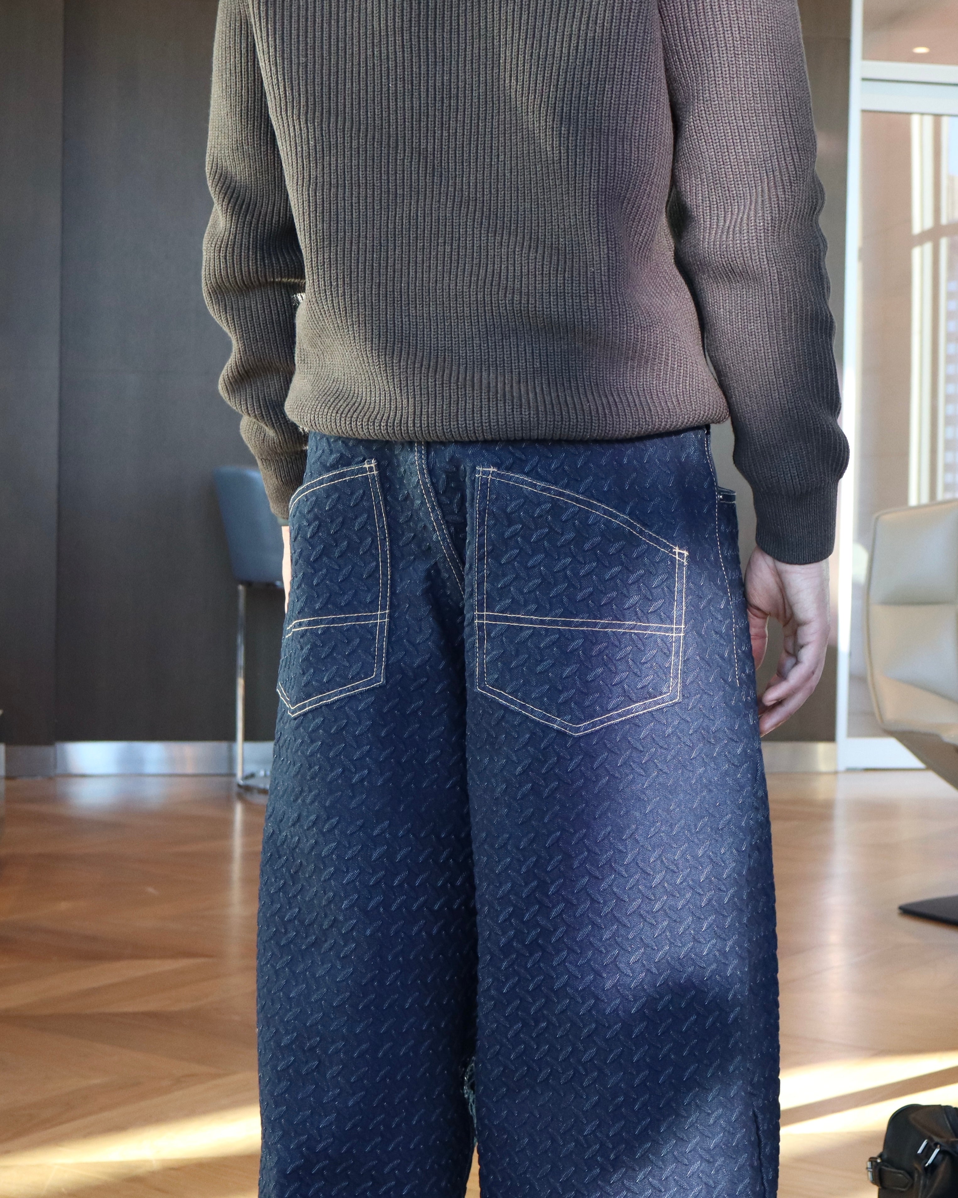 Indigo "Sheet Metal" Japanese Selvedge Denim Jeans V2
