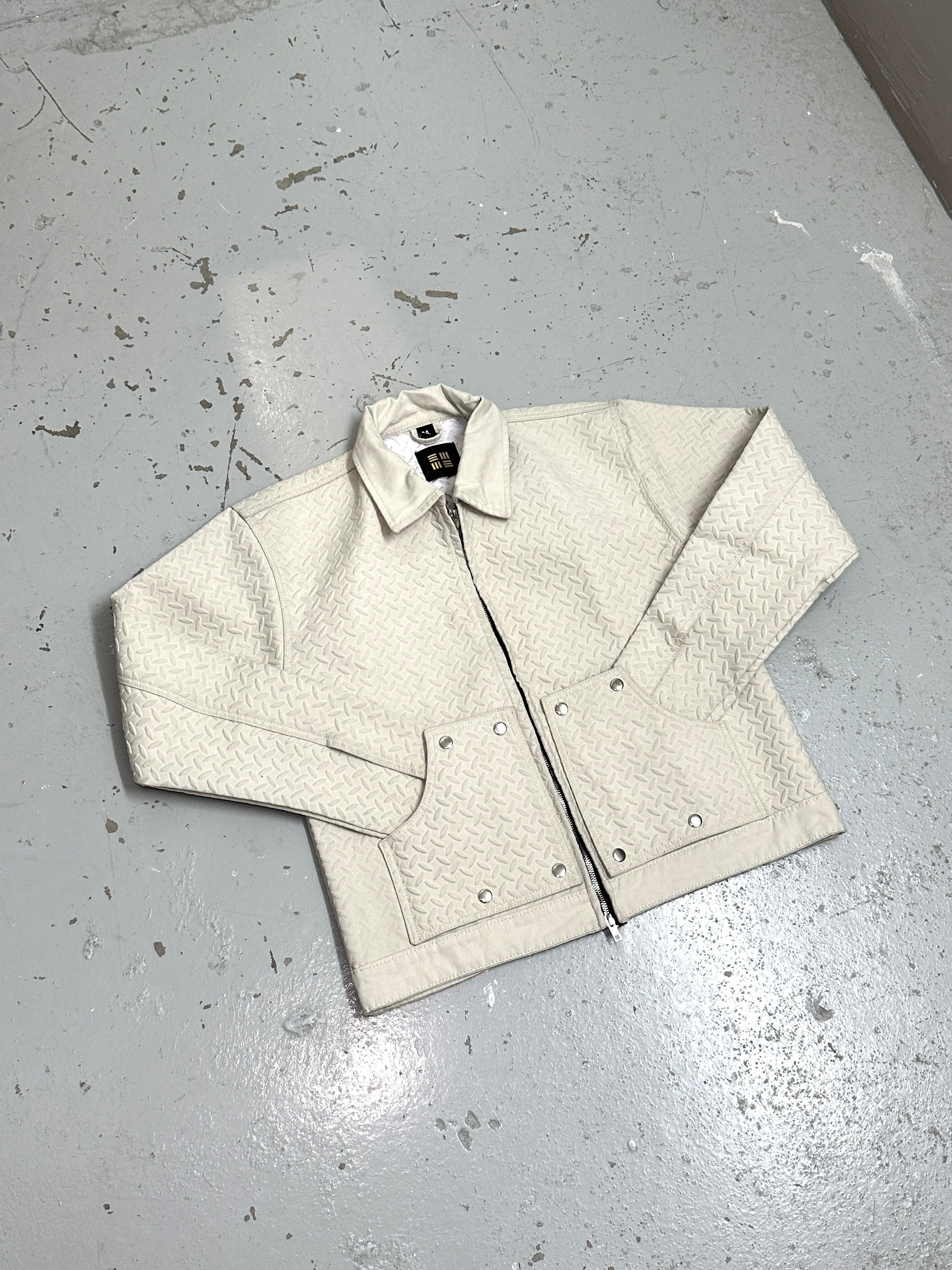 Tan "Sheet Metal"  Heavy Canvas Jacket V2