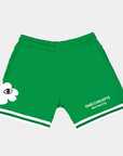 Midweight 'City' Mesh Shorts - 'Pine' Green