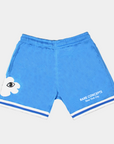 Midweight 'City' Mesh Shorts - 'Pastel' Blue